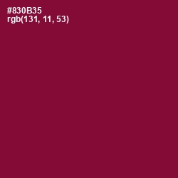 #830B35 - Monarch Color Image