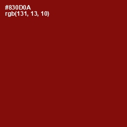 #830D0A - Maroon Color Image