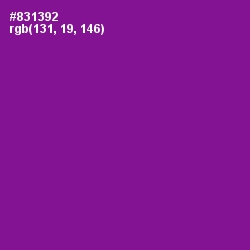 #831392 - Violet Eggplant Color Image