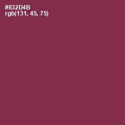 #832D4B - Camelot Color Image