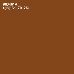 #83461A - Russet Color Image