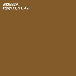 #835B2A - Potters Clay Color Image