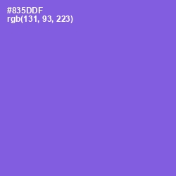 #835DDF - True V Color Image