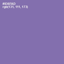 #836FAD - Wisteria Color Image