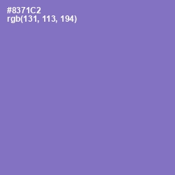 #8371C2 - True V Color Image