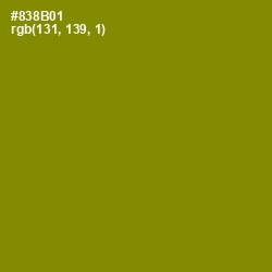 #838B01 - Olive Color Image