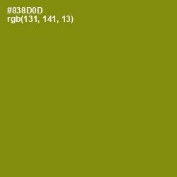 #838D0D - Olive Color Image