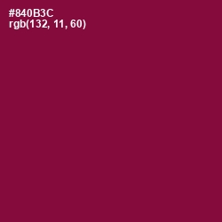 #840B3C - Paprika Color Image