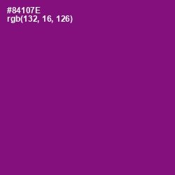 #84107E - Fresh Eggplant Color Image