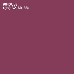 #843C58 - Camelot Color Image