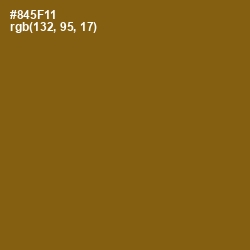 #845F11 - Rusty Nail Color Image