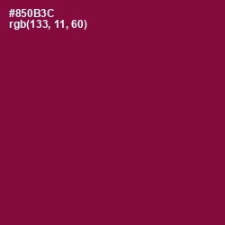 #850B3C - Paprika Color Image