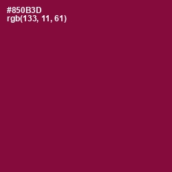 #850B3D - Paprika Color Image
