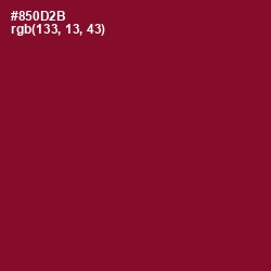 #850D2B - Monarch Color Image