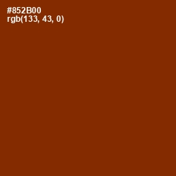 #852B00 - Red Robin Color Image