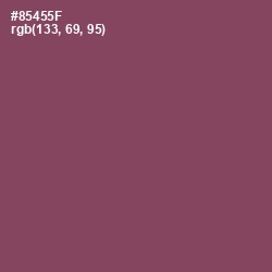 #85455F - Copper Rust Color Image