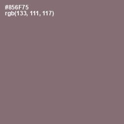 #856F75 - Spicy Pink Color Image