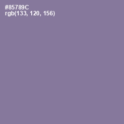 #85789C - Trendy Pink Color Image