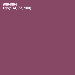 #864864 - Cannon Pink Color Image