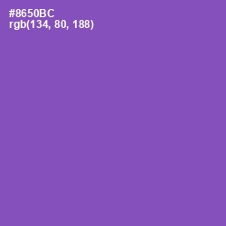 #8650BC - Wisteria Color Image