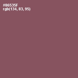 #86535F - Spicy Mix Color Image