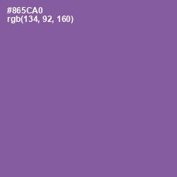 #865CA0 - Trendy Pink Color Image