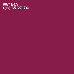 #871B4A - Disco Color Image