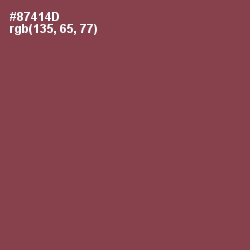 #87414D - Copper Rust Color Image
