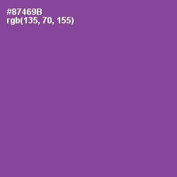#87469B - Trendy Pink Color Image