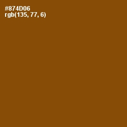 #874D06 - Korma Color Image