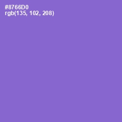 #8766D0 - True V Color Image