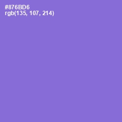 #876BD6 - True V Color Image