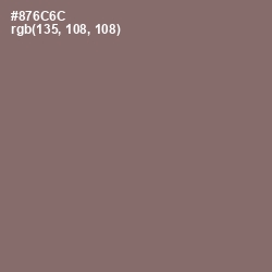 #876C6C - Sand Dune Color Image
