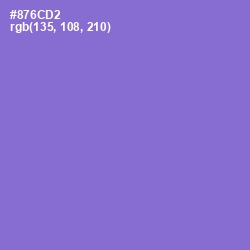 #876CD2 - True V Color Image