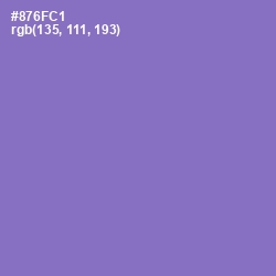 #876FC1 - True V Color Image