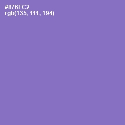 #876FC2 - True V Color Image