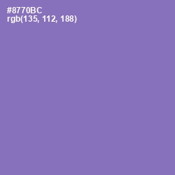 #8770BC - Wisteria Color Image