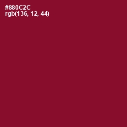 #880C2C - Monarch Color Image