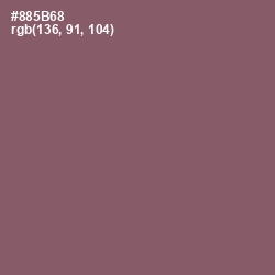 #885B68 - Cannon Pink Color Image