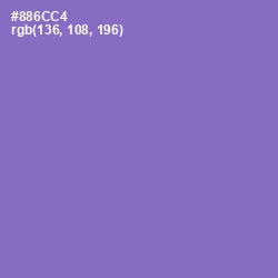 #886CC4 - True V Color Image