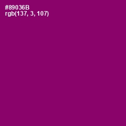 #89036B - Fresh Eggplant Color Image