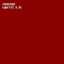 #890400 - Red Berry Color Image