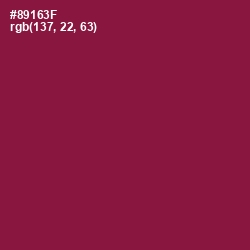 #89163F - Merlot Color Image