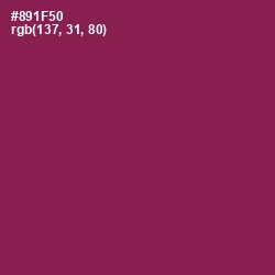 #891F50 - Disco Color Image