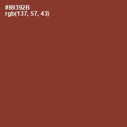 #89392B - Burnt Umber Color Image