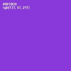 #8939D9 - Electric Violet Color Image