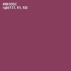 #893D5C - Camelot Color Image