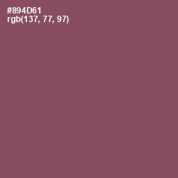 #894D61 - Cannon Pink Color Image