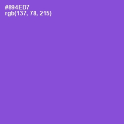 #894ED7 - Amethyst Color Image