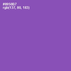 #8950B7 - Wisteria Color Image